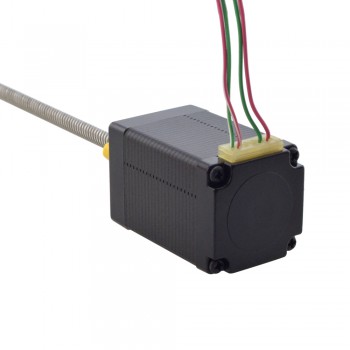 NEMA 11 External Acme Linear Stepper Motor Actuator 1.8 Deg 1.0A Bipolar 1.8 Deg Lead Revolution 10.16mm(0.4