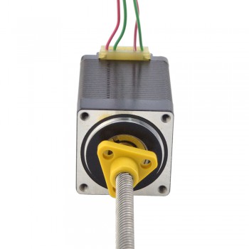 NEMA 11 External Acme Linear Stepper Motor Actuator 1.8 Deg 1.0A Bipolar 1.8 Deg Lead Revolution 10.16mm(0.4