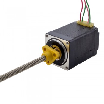 NEMA 11 External Acme Linear Stepper Motor Actuator Bipolar 1.0A 1.8 Deg 0.12Nm Lead Revolution 2.54mm(0.1
