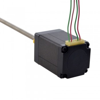 NEMA 11 External Acme Linear Stepper Motor Actuator Bipolar 1.0A 1.8 Deg 0.12Nm Lead Revolution 2.54mm(0.1