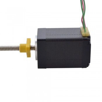 NEMA 11 External Acme Linear Stepper Motor Actuator Bipolar 1.0A 1.8 Deg 0.12Nm Lead Revolution 2.54mm(0.1