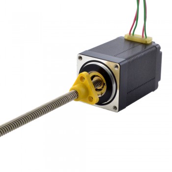 NEMA 11 External Acme Linear Stepper Motor Actuator 1.8 Deg 0.12Nm 1.0A Lead Revolution 5.08mm(0.2