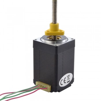 NEMA 11 External Acme Linear Stepper Motor Actuator 1.8 Deg 0.12Nm 1.0A Lead Revolution 5.08mm(0.2