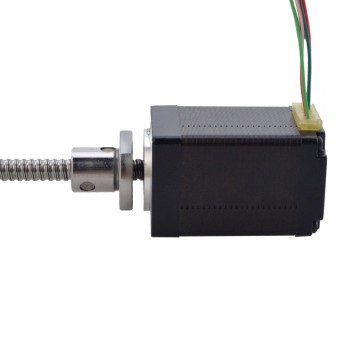 NEMA 11 External Ball Screw Stepper Motor Linear Actuator Bipolar 1.8 Deg 0.1Nm 1.0A Lead Revolution 2mm(0.07874