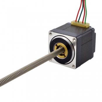 NEMA 11 Non-Captive Acme Linear Stepper Motor Actuator 1.8 Deg 0.06Nm 1.0A 32.2mm Stack Lead Revolution 2.54mm(0.1