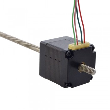 NEMA 11 Non-Captive Acme Linear Stepper Motor Actuator 1.8 Deg 0.06Nm 1.0A 32.2mm Stack Lead Revolution 2.54mm(0.1