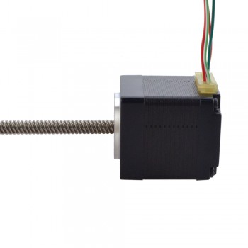 NEMA 11 Non-Captive Acme Linear Stepper Motor Actuator 1.8 Deg 0.06Nm 1.0A 32.2mm Stack Lead Revolution 5.08mm(0.2