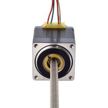 NEMA 11 Non-Captive Acme Linear Stepper Motor Actuator 1.8 Deg 0.06Nm 1.0A 32.2mm Stack Lead Revolution 5.08mm(0.2