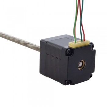 NEMA 11 Non-Captive Acme Linear Stepper Motor Actuator 1.8 Deg 0.06Nm 1.0A 32.2mm Stack Lead Revolution 5.08mm(0.2