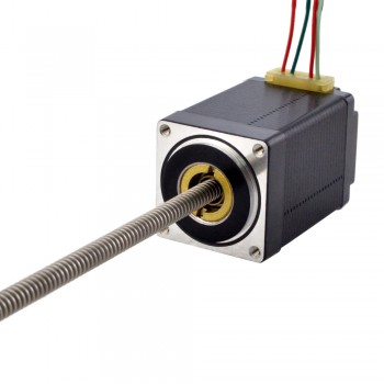 NEMA 11 Non-Captive Acme Linear Stepper Motor Actuator 1.8 Deg 0.12Nm 1.0A Bipolar 1.8 DegLead Revolution 1.27mm(0.05") Lead Screw 200mm