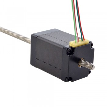 NEMA 11 Non-Captive Acme Linear Stepper Motor Actuator 1.8 Deg 0.12Nm 1.0A Lead Revolution 10.16mm(0.4