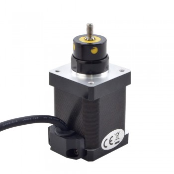 NEMA 14 Captive Acme Linear Stepper Motor Actuator Bipolar 1.5A 1.8° 0.2Nm 47mm Stack Lead Revolution 2.54mm