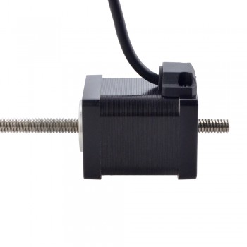 NEMA 14 Non-Captive Acme Stepper Motor Linear Actuator 1.8 Deg 0.2Nm 1.5A 47mm Stack Lead Revolution 2.54mm(0.1