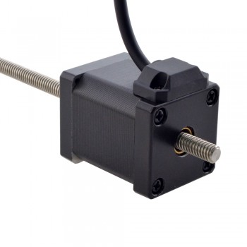 NEMA 14 Non-Captive Acme Stepper Motor Linear Actuator 1.8 Deg 0.2Nm 1.5A 47mm Stack Lead Revolution 2.54mm(0.1