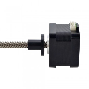 Nema 17 External 34mm Linear Stepper Motor Actuator Stack 1.8 Deg 24Ncm 0.4A Lead Revolution 8mm/0.31496