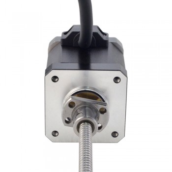 NEMA 17 External Ball Screw Hybrid Linear Stepper Motor 2.5A 0.5Nm 48mm Stack Lead Revolution 2mm(0.07874