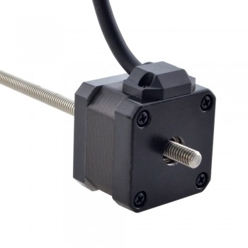 NEMA 17 Non-Captive Acme Linear Stepper Motor Actuator 1.5A Bipolar 1.8 Deg 0.3Nm Lead Revolution 1.27mm(0.05