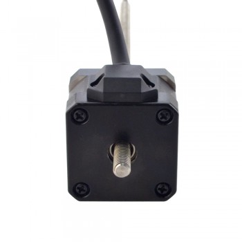 NEMA 17 Non-Captive Acme Linear Stepper Motor Actuator 1.5A Bipolar 1.8 Deg 0.3Nm Lead Revolution 2.54mm(0.1