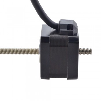 NEMA 17 Non-Captive Acme Linear Stepper Motor Actuator 1.5A Bipolar 1.8 Deg 0.3Nm Lead Revolution 2.54mm(0.1