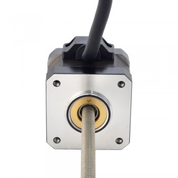 NEMA 17 Non-Captive Acme Linear Stepper Motor Actuator 1.5A Bipolar 1.8 Deg 0.3Nm Lead Revolution 2.54mm(0.1