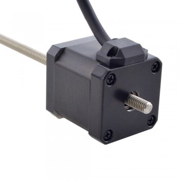 NEMA 17 Non-Captive Acme Hybrid Stepper Linear Actuator 1.8 Deg 0.5Nm 2.5A 48mm Stack Lead Revolution 2.54mm(0.1