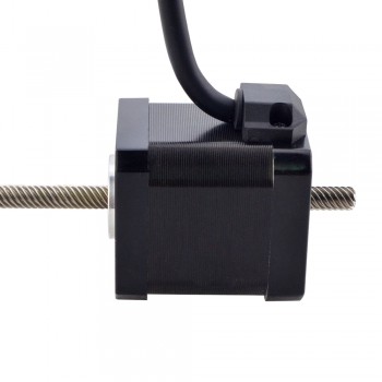 NEMA 17 Non-Captive Acme Hybrid Stepper Linear Actuator 1.8 Deg 0.5Nm 2.5A 48mm Stack Lead Revolution 12.7mm(0.5