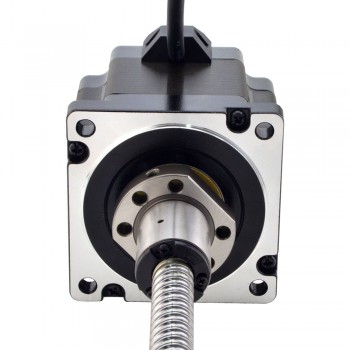 NEMA 34 External Ball Screw Linear Stepper Motor Actuator 1.8 Deg 4.5Nm(637.25oz.in) 5.5A 76mm Stack Lead Revolution 10mm(0.3937