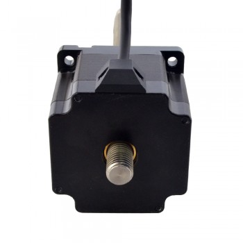 NEMA 34 Non-Captive Acme Linear Stepper Motor Actuator 1.8 Deg 5.5A 4.5Nm 75mm Stack Lead Revolution 2.54mm(0.1