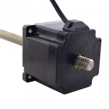 NEMA 34 Non-Captive Acme Linear Actuator1.8 Deg 5.5A 4.5Nm 75mm Stack Lead Revolution 6.35mm(0.25