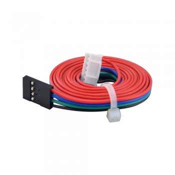E Series Nema 17 Bipolar 42Ncm(59.49oz.in) 1.5A 4 Wires with 1m Cable & Connector 42x42x38mm