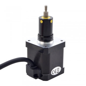 NEMA 17 Captive Acme Linear Actuator Stepper Motor Bipolar 1.8 Deg 2.5A 0.5Nm 48mm Stack Lead Revolution 2.54mm(0.1