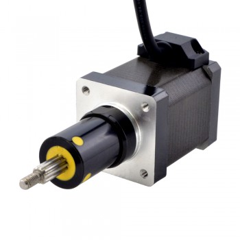 NEMA 14 Captive Acme Linear Stepper Motor Actuator Bipolar 1.8 Deg 1.5A 0.2Nm 47mm Stack Lead Revolution 2.54mm(0.1