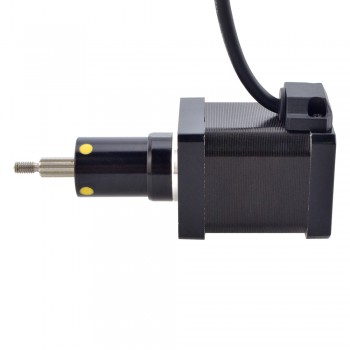 NEMA 14 Captive Acme Linear Stepper Motor Actuator Bipolar 1.8 Deg 1.5A 0.2Nm 47mm Stack Lead Revolution 2.54mm(0.1