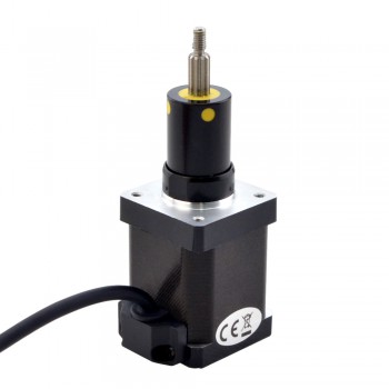 NEMA 14 Captive Acme Linear Stepper Motor Actuator Bipolar 1.8 Deg 1.5A 0.2Nm 47mm Stack Lead Revolution 2.54mm(0.1