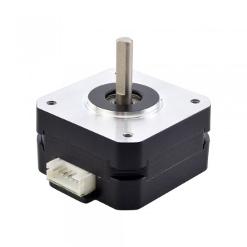 E Series Nema 17 Stepper Motor Bipolar 1.8 Degree 17Ncm(24.07oz.in) 1A 42x42x20mm 4 Wires