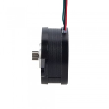 E Series Round Nema 14 Stepper Motor Bipolar 0.9 Deg 8Ncm (11.33oz.in) 1.0A 36x17mm 4 Wires