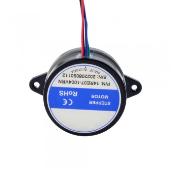 E Series Round Nema 14 Stepper Motor Bipolar 0.9 Deg 8Ncm (11.33oz.in) 1.0A 36x17mm 4 Wires