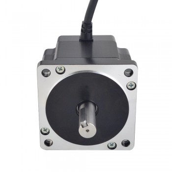 E Series Nema 34 Stepper Motor Bipolar 2 Phase 1.8 Degree 4.8 Nm(679.87oz.in) 6.0A 86x86x80mm