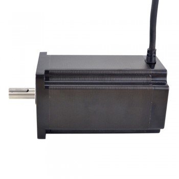 S Series Nema 34 Stepper Motor 4 Wires Bipolar 1.8 Deg 12.0 Nm(1699.68oz.in) 2 Phase 6.0A 86x86x151.5mm