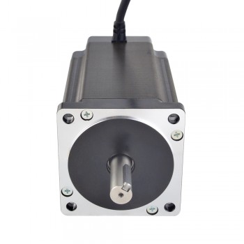 S Series Nema 34 Stepper Motor 4 Wires Bipolar 1.8 Deg 12.0 Nm(1699.68oz.in) 2 Phase 6.0A 86x86x151.5mm