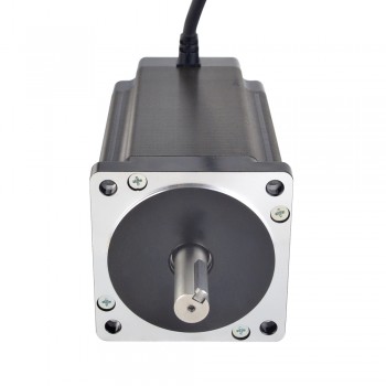 S Series Nema 34 Stepper Motor 4 Wires Bipolar 1.8 Deg 12.0 Nm(1699.68oz.in) 2 Phase  6.0A 86x86x151.5mm