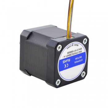 Nema 17 High Temperature Resistant Stepper Motor 1.8 Deg 59Ncm 2.0A Insulation Class H 180C