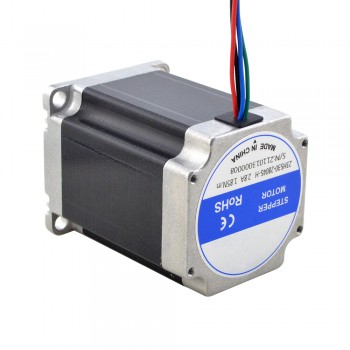 Nema 23 High Temp Resistant Stepper Motor 1.8 Deg 1.85Nm  Insulation Class H 180C D-Cut Shaft