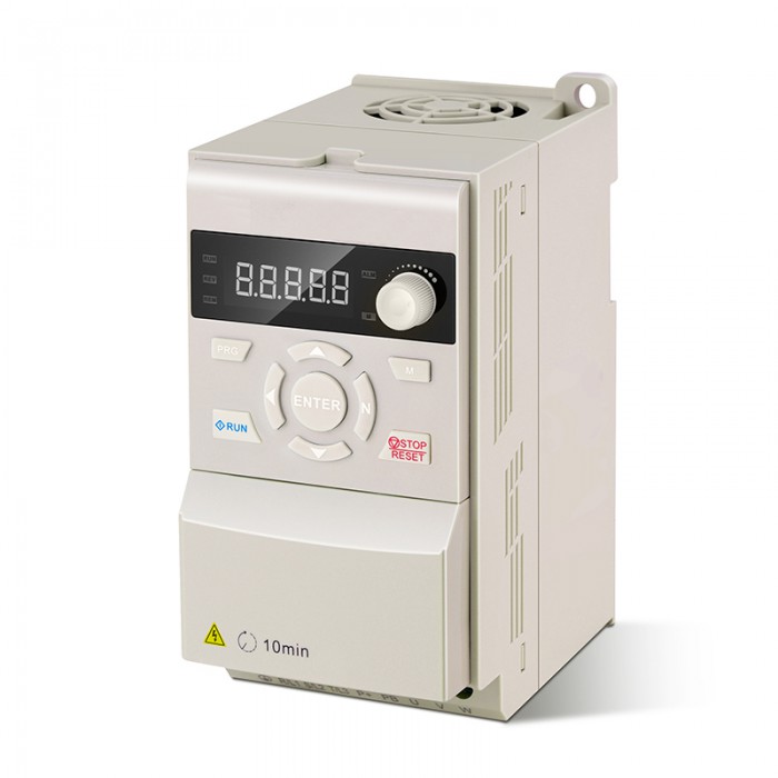 H100 Series VFD Variable Frequency Drive 2HP 1.5KW 7A Single Phase 220V VFD Inverter Frequency Converter