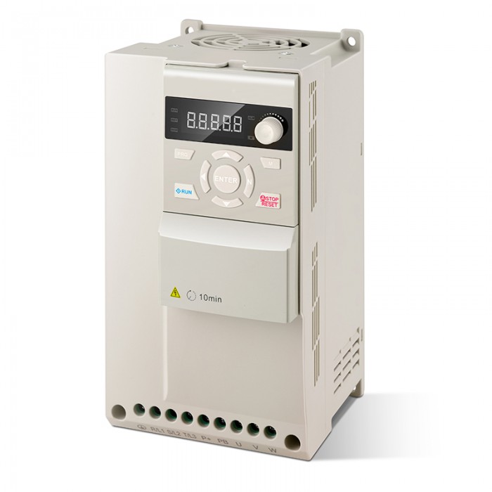 H100 Series VFD Variable Frequency Drive 5HP 3.7KW 15.2A Single/Three Phase 220V VFD Inverter Frequency Converter