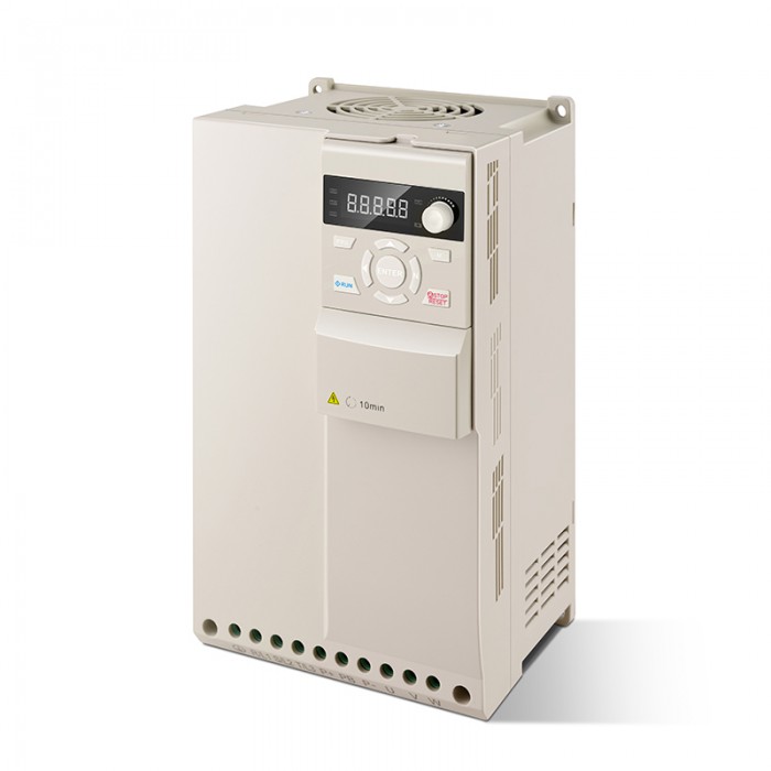 H100 Series VFD Variable Frequency Drive 10HP 7.5KW 19A Three Phase 380V for Spindle Motor Speed Control