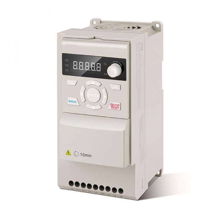 H110 Series VFD Variable Frequency Drive 5HP 3.7KW 15.2A Single/Three Phase 220V for CNC Spindle Motor Speed Control