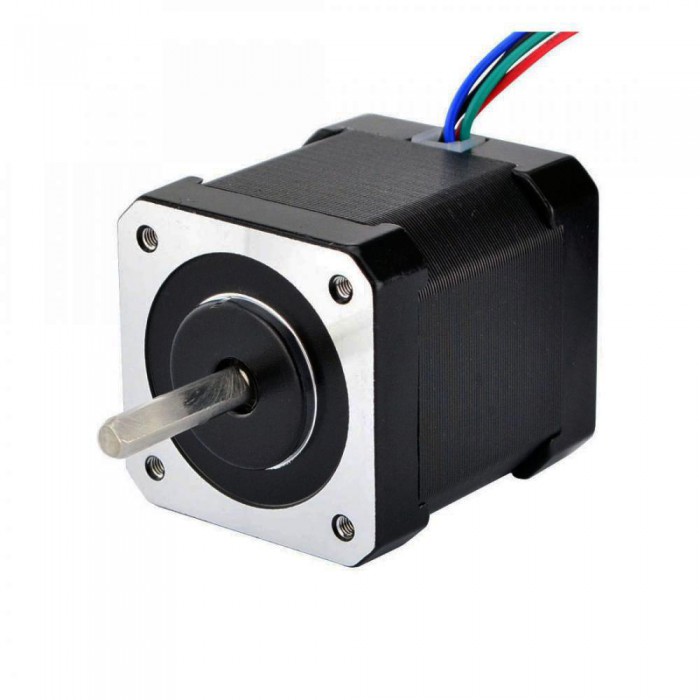 Full D-cut Shaft Nema 17 Stepper Motor Bipolar 59Ncm (84oz.in) 2A 42x48mm 4 Wires