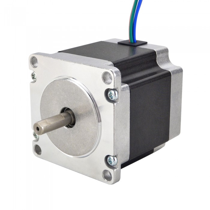 E Series Nema 23 Stepper Motor Bipolar 2 Phase 1.8 Degree 4 Wires 1.26 Nm(178.04oz.in) 2.8A