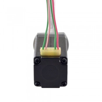 NEMA 8 External Ball Screw Linear Stepper Motor Actuator 0.5A 1.8 Deg 0.02Nm 38.2mm Stack Lead Revolution 1mm(0.03937